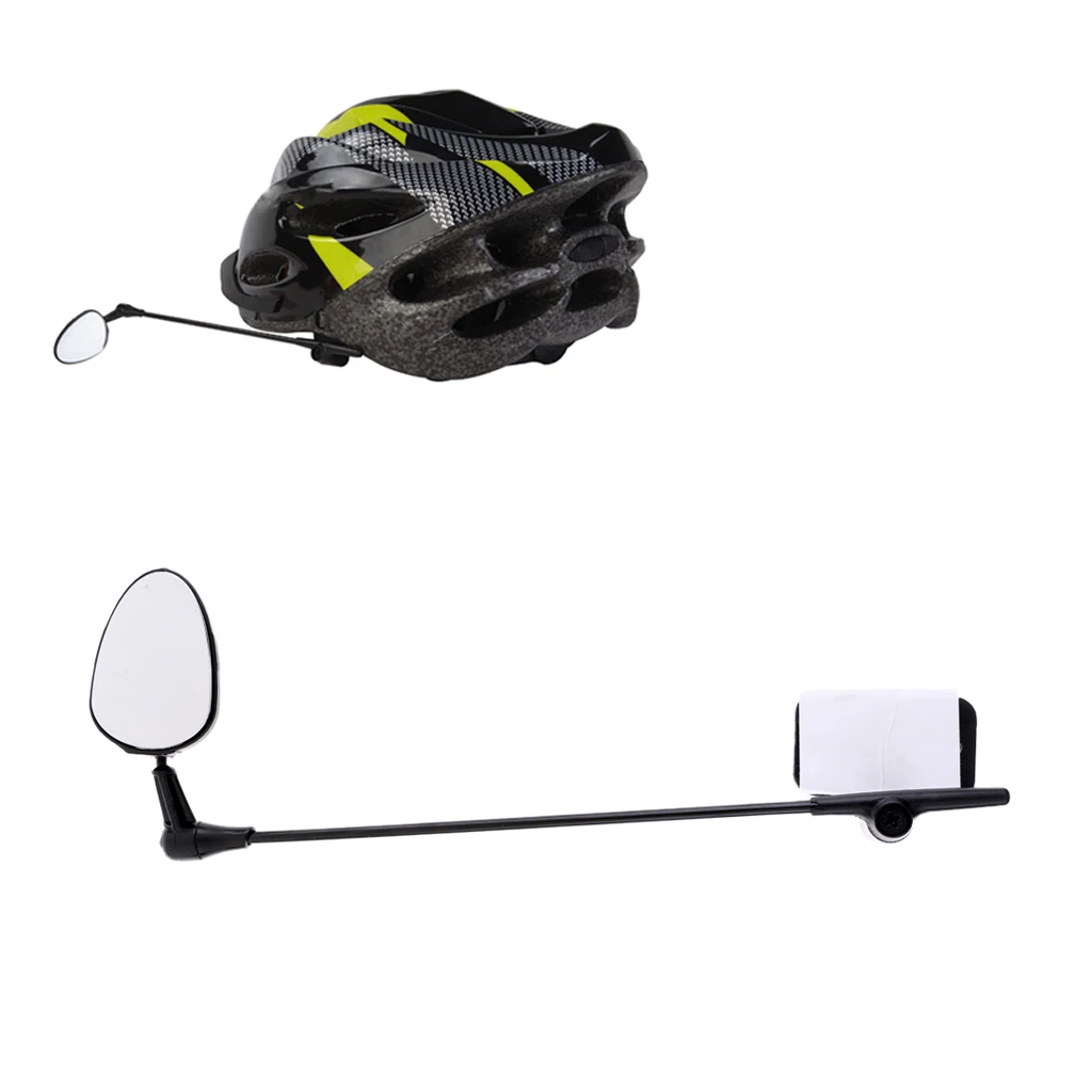 

360 Degree Adjustable Bike Bicycle Helmet Rear View Mirror Retractable Motorcycle Mirror