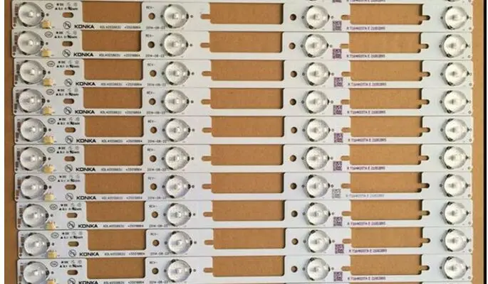 

40 Pieces/lot original new LED backlight bar working for KONKA KDL40SS662U 35019864 4 LEDs(6V) 327mm