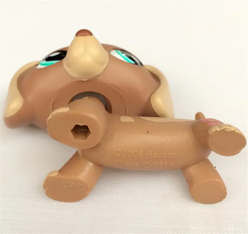 Редкая оригинальная коллекция собак магазин домашних животных Lps Toys такса #556