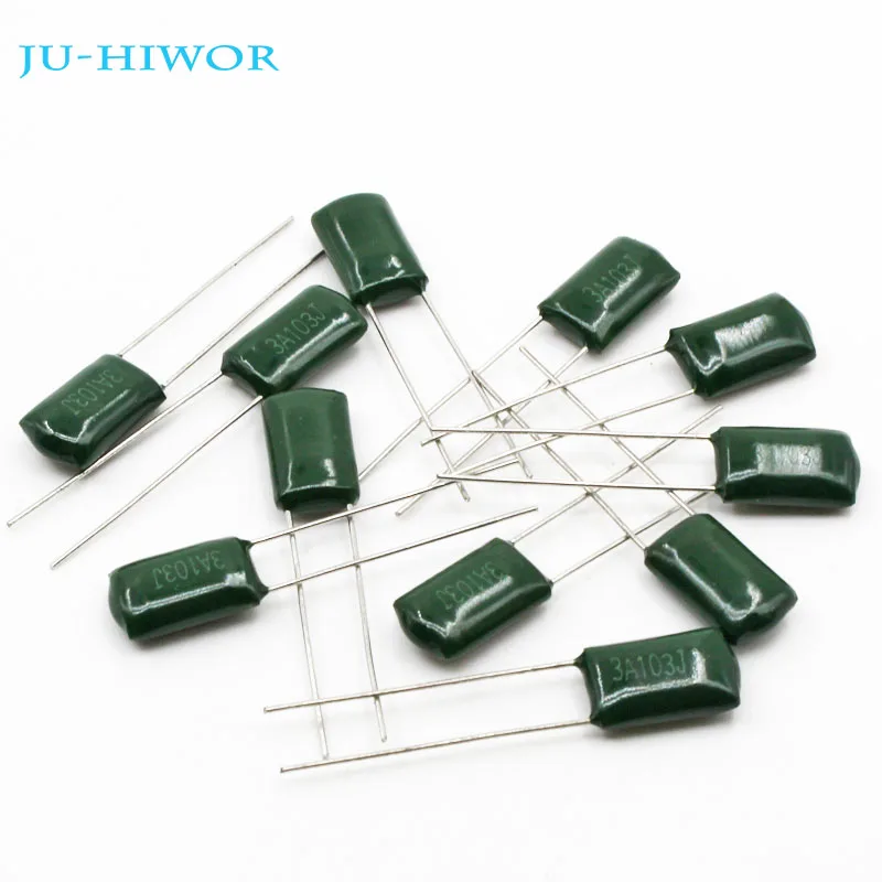 

100pcs/lot DIP 3A103J 3A222J 3A472J Polyester Film Capacitors 1000V 10nF Through Hole TOL:5%