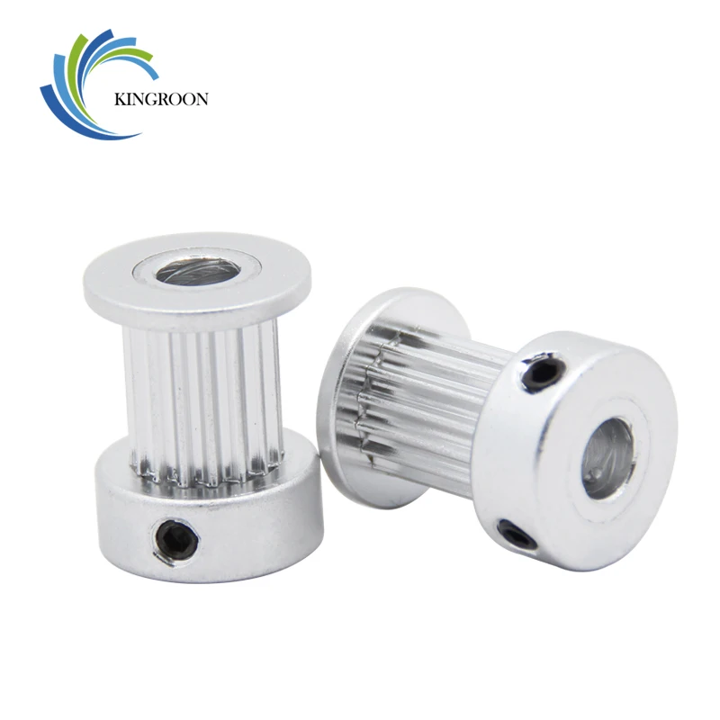 3D Printer 20T 2GT Gear Synchronous Wheel Pulley Bore With Screw Teeth