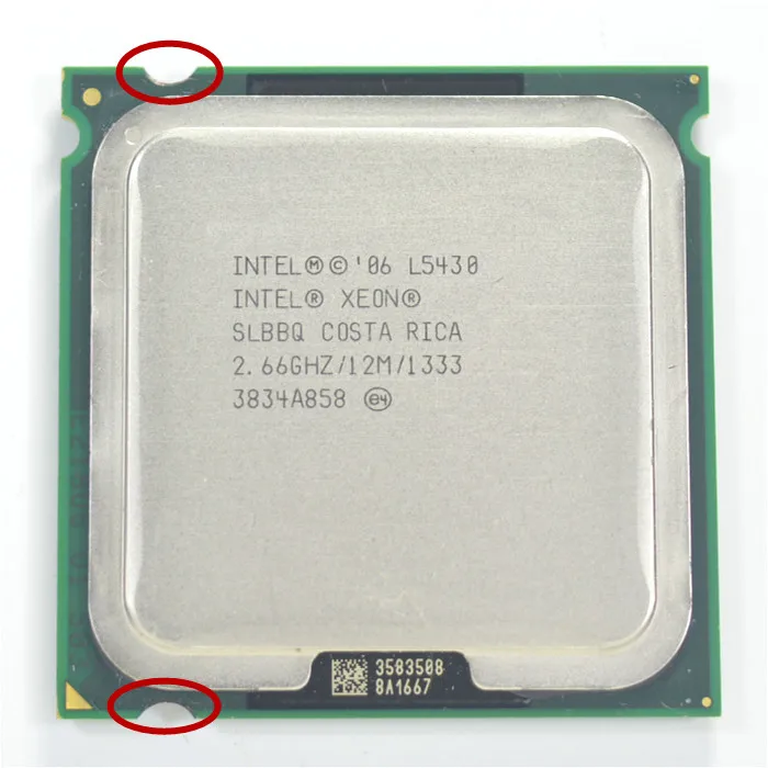Intel Xeon L5430 2 66 ГГц 12M FSB1333 идеальная Поддержка 775 контактов плата равна Q9450