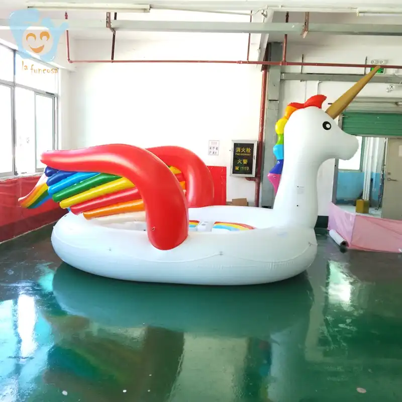 6 person swan float