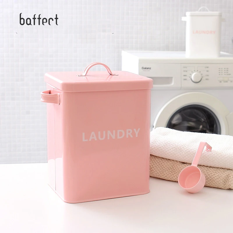 جديد المطبخ الحمام التخزين المنظم 5L أرز حبوب تخزين الحاويات غسل مسحوق الحاويات صندوق معزول مع ملعقة