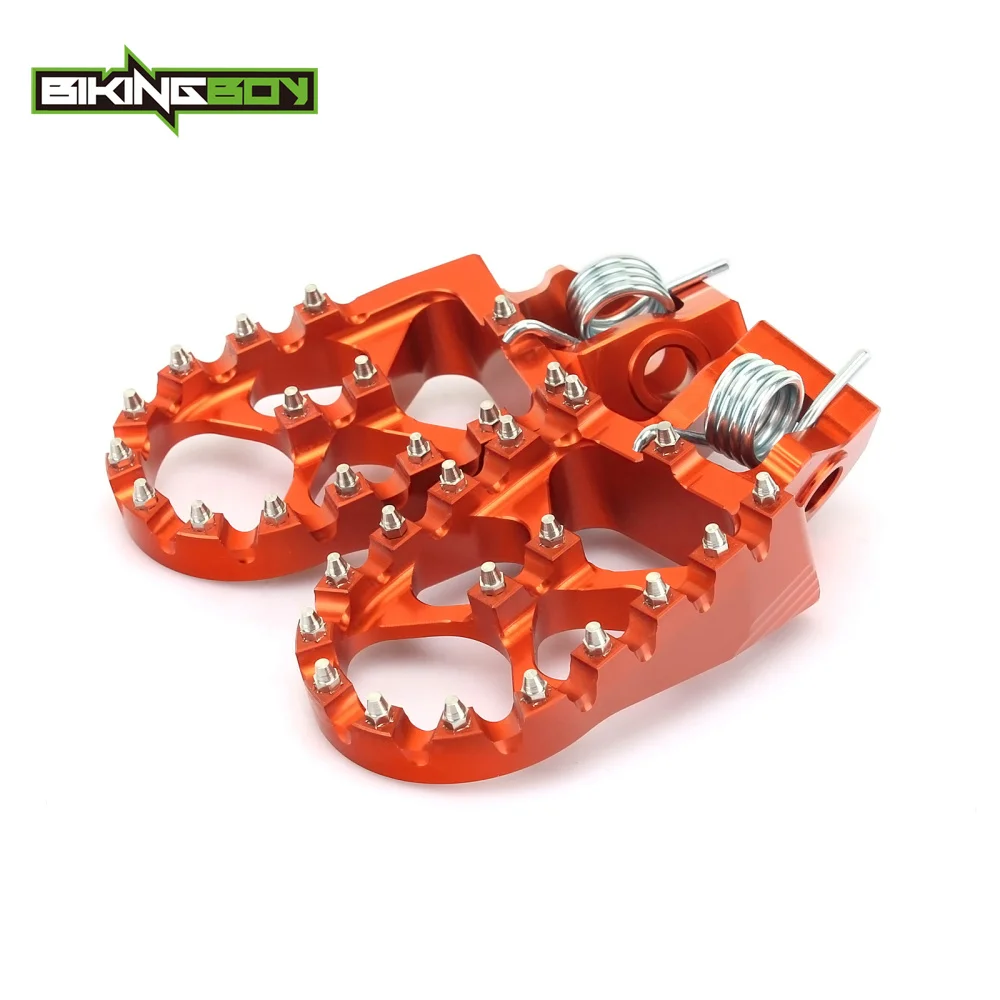 Billet foot peg footpegs Rests Pedals for KTM SX SX F 125 450 126 127
