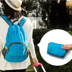 Портативный Открытый складной рюкзак дорожная походная сумка водостойкая нейлоновая спортивная сумка для кожи рюкзак мужской и женский