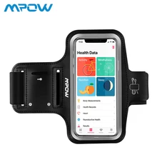 Mpow бегущий спортивный наручный чехол Sweatproof чехол для телефона с держателем для наушников для iPhone для samsung для Xiaomi