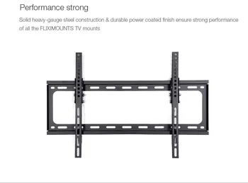 

Universal Tilting Plasma LCD LED Ultra HD TV Wall Mount Bracket Fit for 32" ~ 65", Max Support 35KG Weight