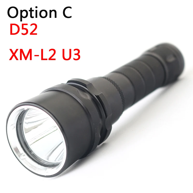 Litwod Z20 D88 CREE XHP70 военный уровень самый яркий Дайвинг светодиодный фонарик 4292LM под водой 150 м IPX8 - Испускаемый цвет: Option C