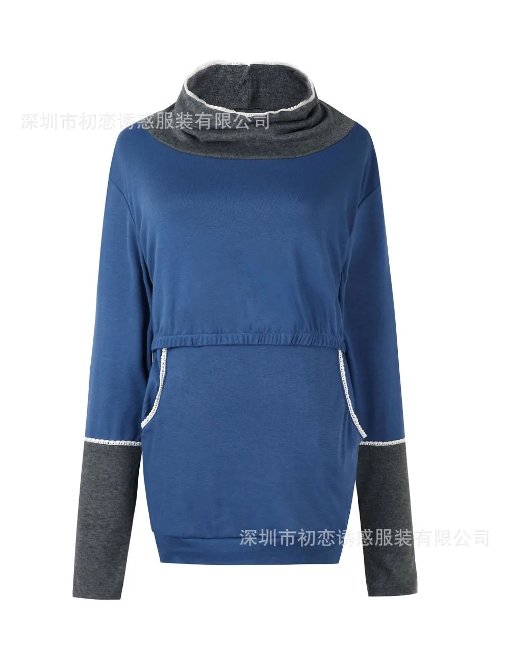 S-2XL Pregnancy Autumn Clothes Warm Women's Maternity Hoodies Hooded Hoodies Outwear Pregnancy Coats Winter Maternity Clothes (3)