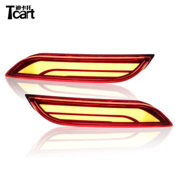 

Tcart For Toyota Camry 2018 2019 Multi-functions Car Tail Light LED Rear Fog Lamp Bumper Light Auto Bulb Brake Light