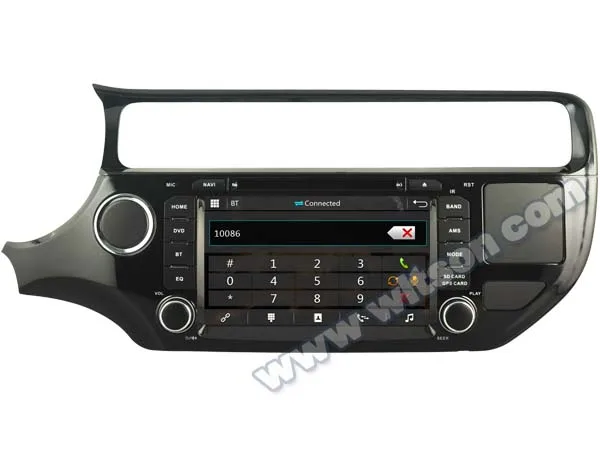 Специальный автомобильный DVD-плеер 8 дюймов для Kia Rio/Pride/K2 2015-2017 с системой