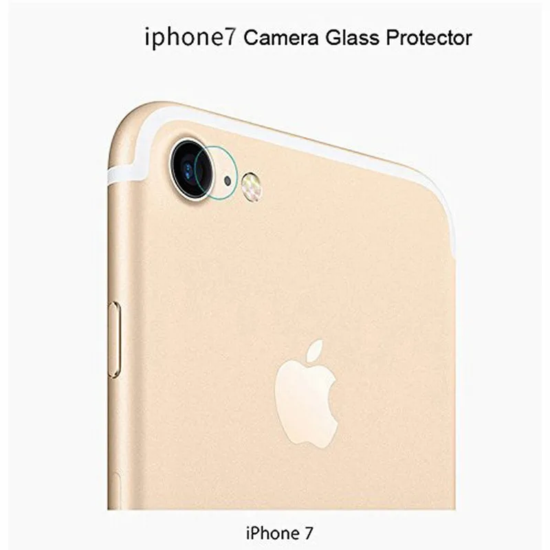 Защитный чехол для объектива камеры из закаленного стекла Apple iPhone 7 Plus 8 XS Max X XR 6 6S