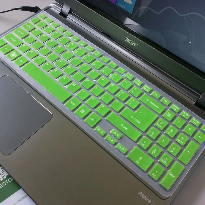 Keyboard Silicone Skin Cover Protector for Acer Aspire V5-531P,V5-551G,V5-571G 