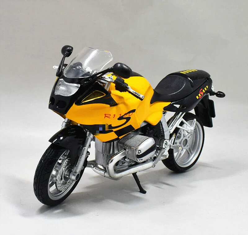 

New Special Die Casting Metal 1/12 German R1100S Simulation Motorcycle Model At Home Display Collection Toys For Children