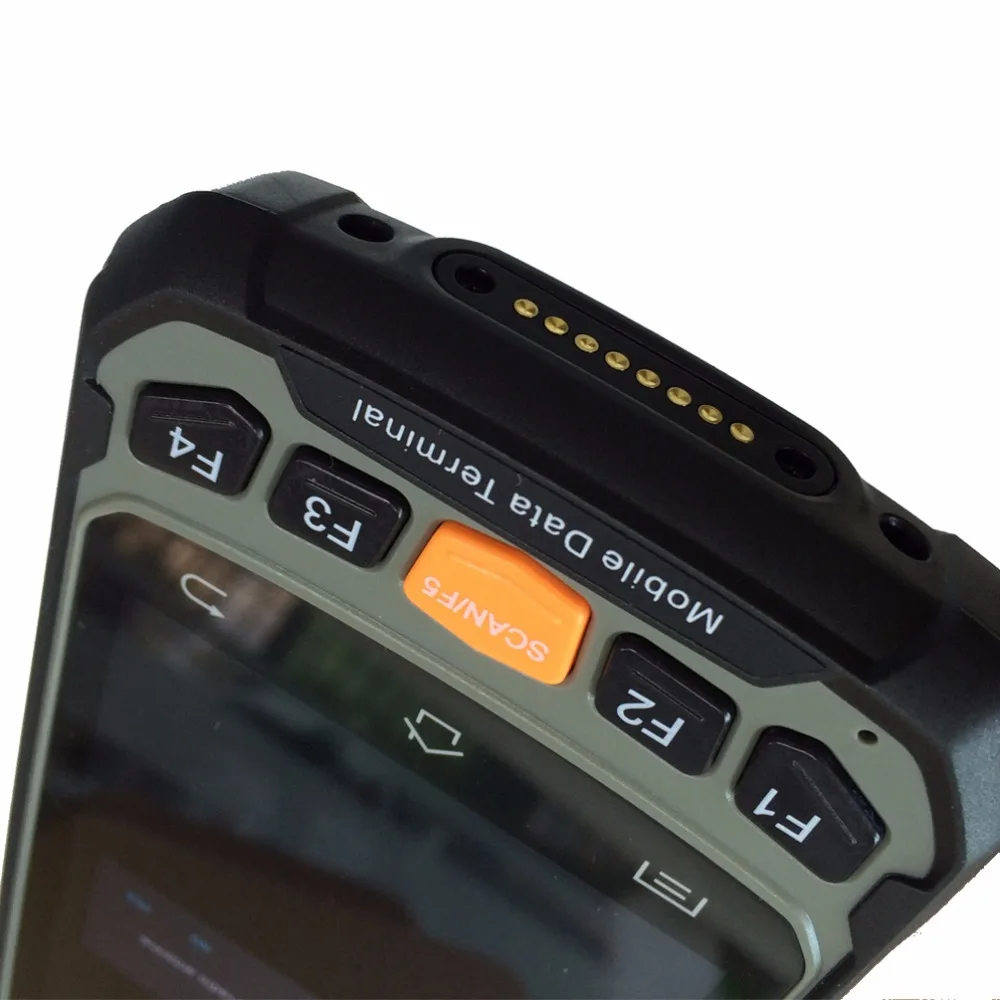 Wireless Handheld Data collector Mobile Android 7.0 Smart Phone 4G Handheld 1D 2D Laser Barcode Scanner Support NFC RFID Reader