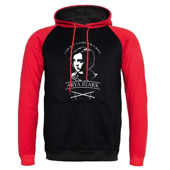 

Raglan Hoodie Man Game Of Thrones Hoody Printed Arya Stark Hip Hop Tracksuit Harajuku Streetwear Oversize Outerwear Tracksuit