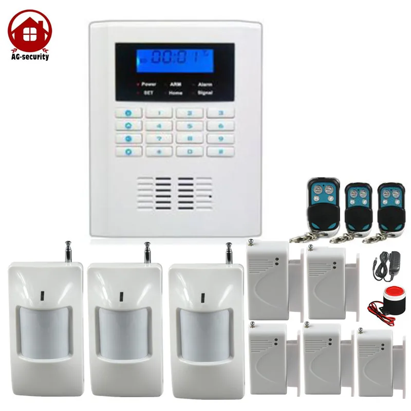 101 Zones Voice LCD Display Dual Network GSM & PSTN Home House