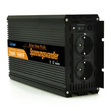 DC 12V to AC 220V pure sine wave power off grid inverter 2500 watt with wired Remote 5000 watt peak converters