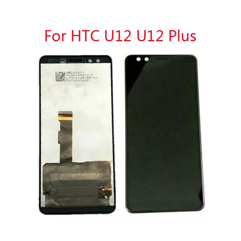 6," для htc U12 U12 Plus ЖК-дисплей кодирующий преобразователь сенсорного экрана в сборе запасные части для htc