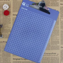 20 шт. A4 Пластик файл с зажимом Многофункциональный Папки с зажимом цветастые офис школьные принадлежности канцелярские