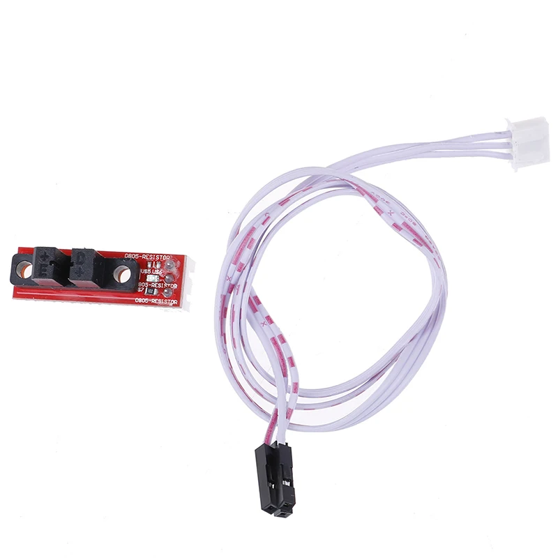 Hot 1/6pcs Optical Endstop Light Control Limit Switch For RAMPS 1.4 Board 3D Printer Parts With 3 Pin Cable Red Tool Part Acc