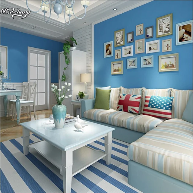 Ruang  Tamu  Biru  Home Design