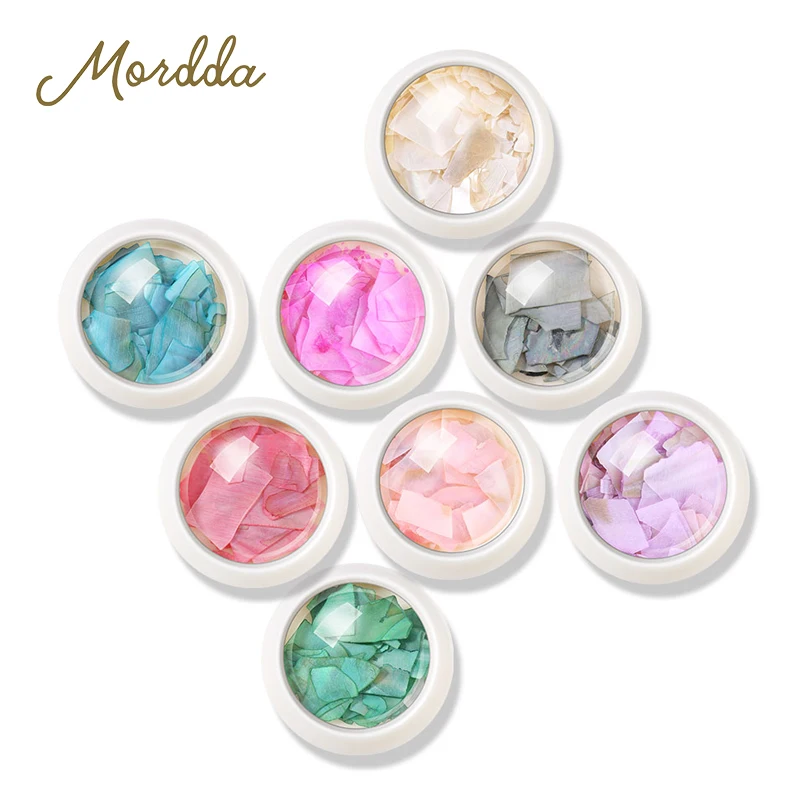 

MORDDA Colorful Shell Nail Art Decorations For Nail Design 3D Charm Nail Accessories For Manicure Nail Stones DIY Decor Supplies