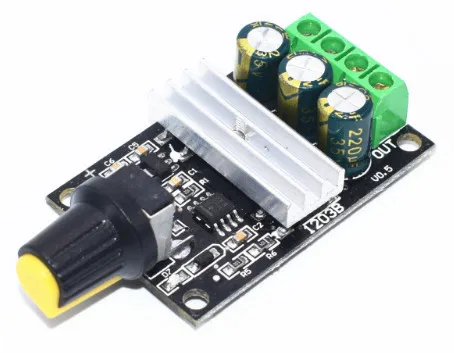 

DC 6V-28V 3A PWM Motor Speed Varible Regulator Controller Switch