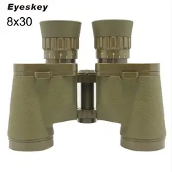 Военные 8x30 Бинокль Водонепроницаемый Eyeskey Профессиональный бинокль Встроенный дальномер телескоп Bak4 Prism высокого уровня