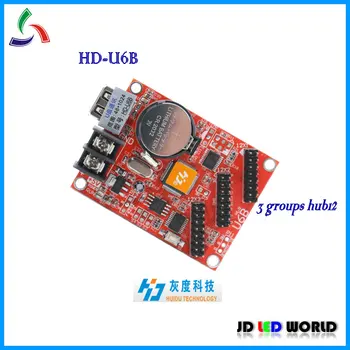 

P10 hub12 single and dual color led display modules controller card HD-U6B