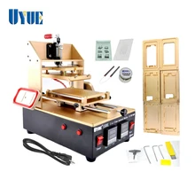 Free Shipping 5 in 1 Machine = for Samsung Middle Bezel Splite + for iPhone Frame Laminator + Vacuum LCD Separator + Glue Remove