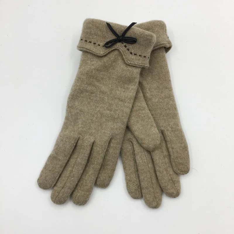 Модные женские зимние осенние теплые варежки из хлопка для девочек пять пальцев перчатки тактические плюшевые толстые теплые перчатки