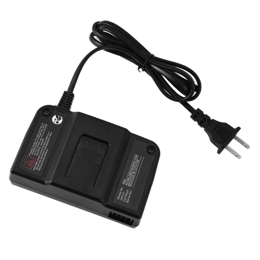 

EU/US Plug For N64 AC Adapter Portable Travel Power Adapter Power Supply Converter Wall Charger For Nintend 64 Game Accessory