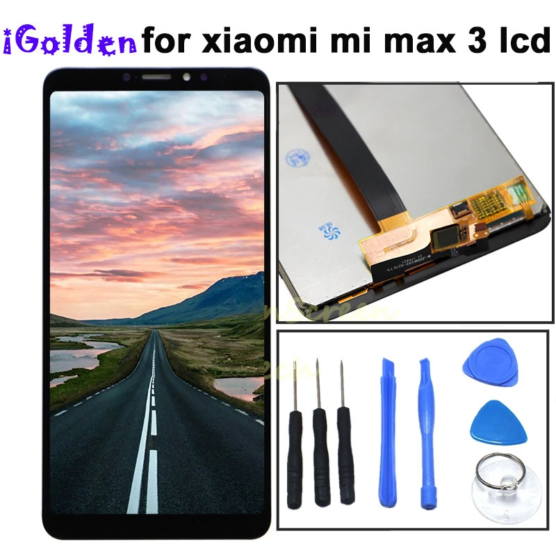 2160X1080 6," Xiaomi Mi Max 3 ЖК-дисплей+ сенсорный экран дигитайзер стеклянная панель Замена lcd для Xiaomi Mi Max 3 Max3 lcd