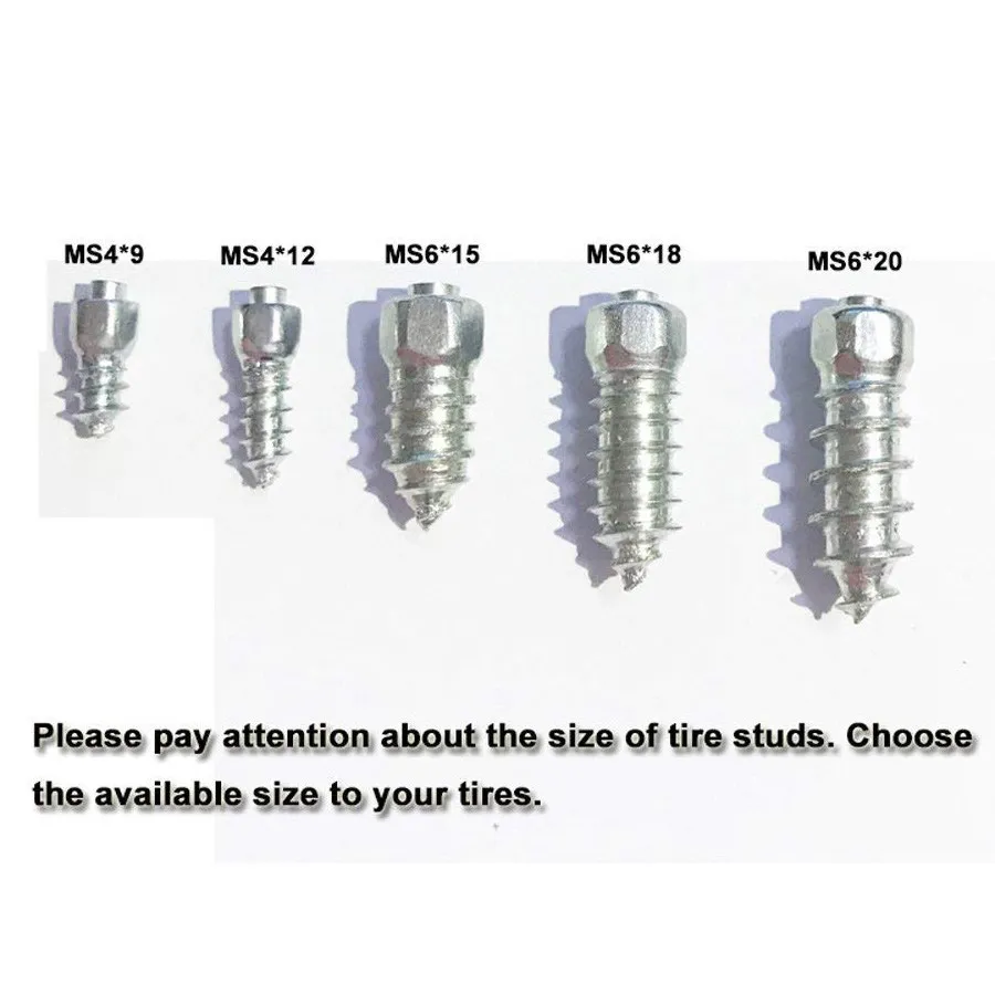 500 шт 12 мм металлические шипы/шипы для шин/винтовые Шипы/винтовые шипы для шин для снега для автомобилей, велосипедов, велосипедов, шины для мотоциклов