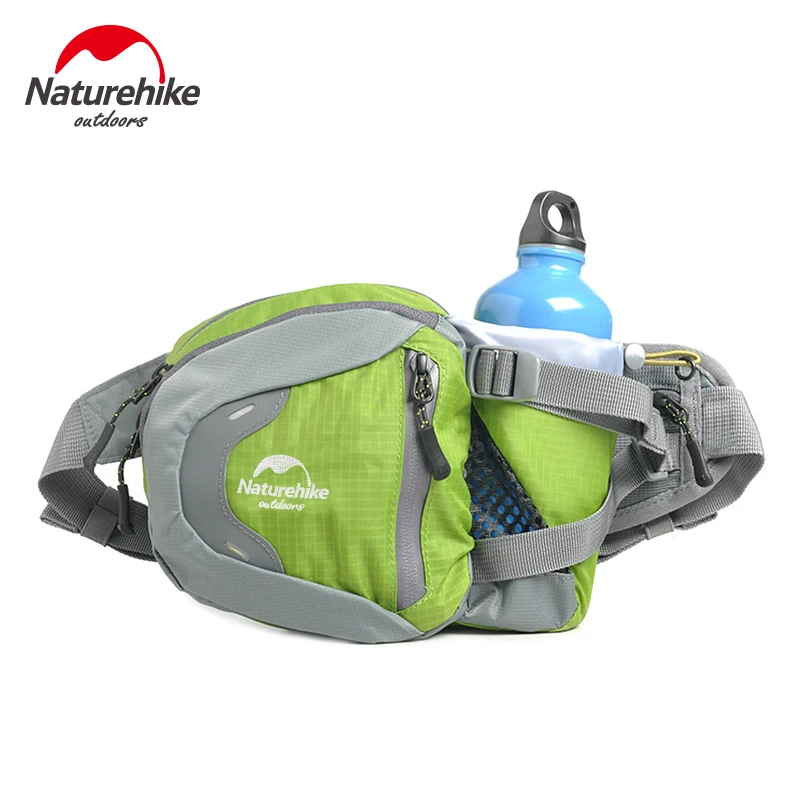 NatureHike спортивная сумка на пояс с держателем для бутылки водой водонепроницаемый
