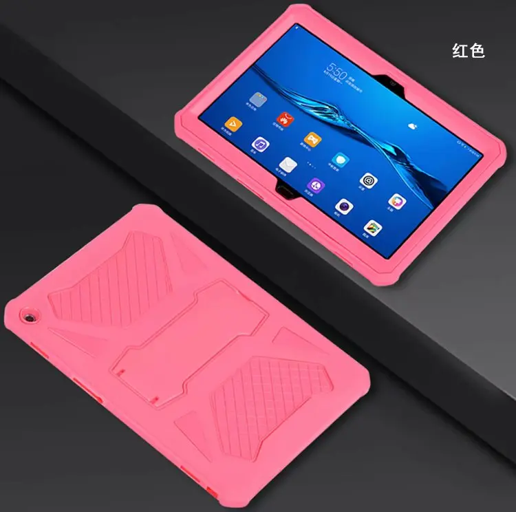Детский чехол для Huawei MediaPad T5 10 тяжелых условий эксплуатации из поликарбоната с
