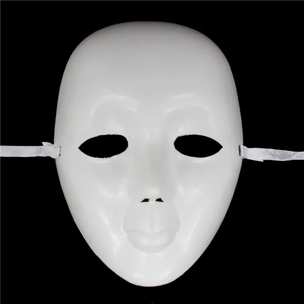 Free Shipping 20pcs/lot Wholesale Hiphop Bboy Dancers White Mask