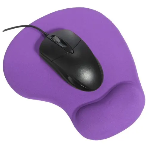 GTFS Mousepad with silicone gel wrist rest Mousepad ergonomic for mouse