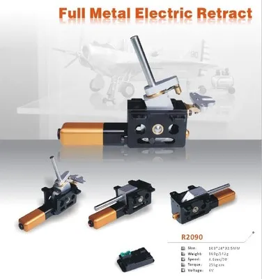 

Full Metal Servoless Retracts set automatic Retract 25KG torque 4.6 sec