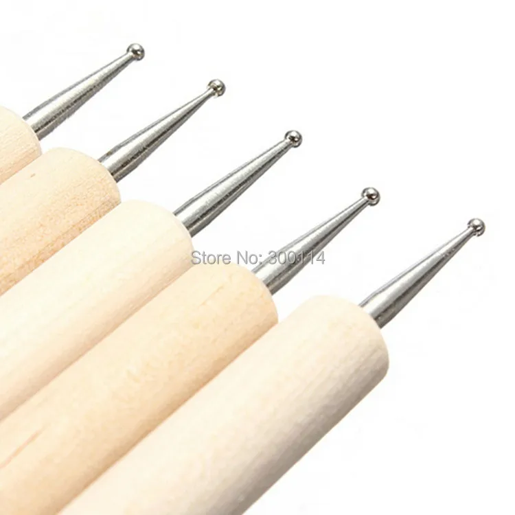 5pcs wooden dotting pen (8)