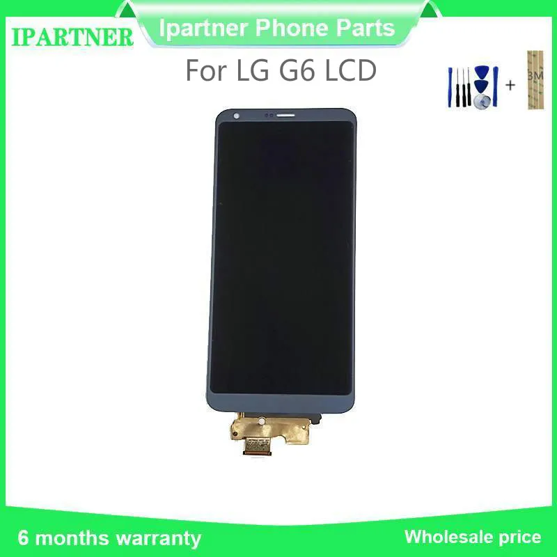 

For LG G6 LCD Display Touch Screen Digitizer Assembly Replacement Parts 5.7 Inch Tested Good With 3M Sticker Gift Tools