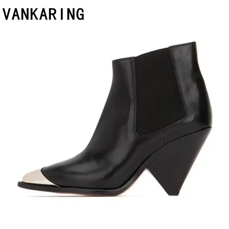 metal heeled cowboy boots