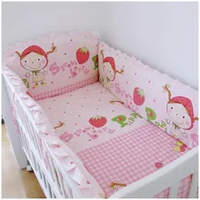 Промо-акция! 6 шт постельные принадлежности воздушный шар детская люлька сетки постельных принадлежностей(бамперы+ лист+ наволочка