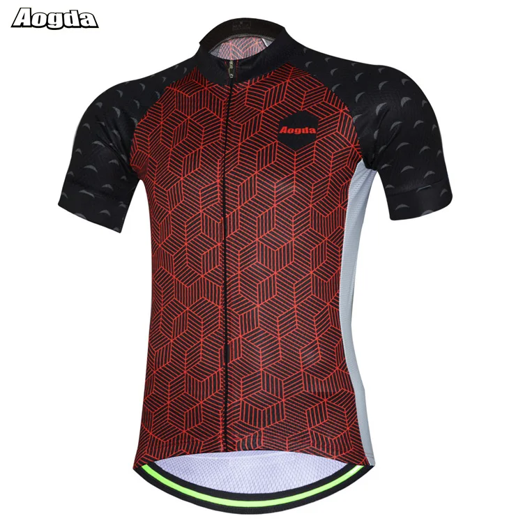 

2017 New Aogda Pro Team Cycling Jerseys Hansgrohe Clothing Roupa Ciclismo 100% Polyester Bike Jerseys With 3D Gel Pad