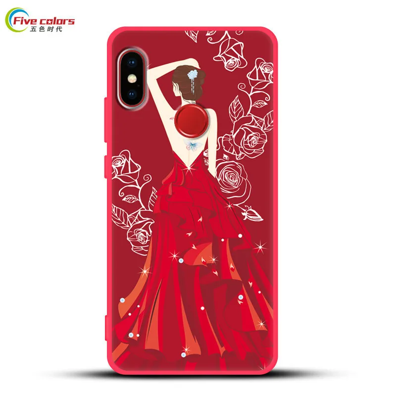 

Silicone Coque For Xiaomi Mi 6X Case Luxury Soft Silicone Full Protection Cover For Xiaomi Redmi Note 5 Pro Note5 Pro (L1208)