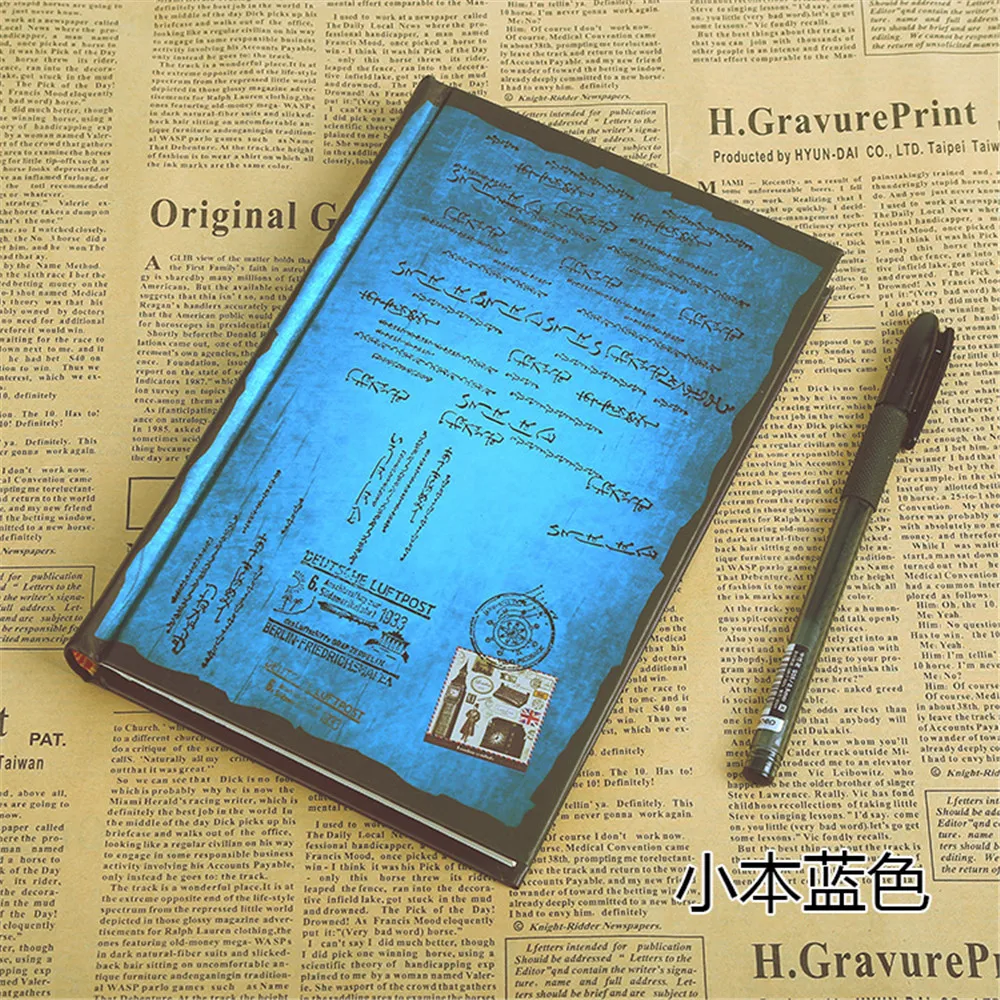 

Leather Notebook Handmade Vintage School Office A5 Retro Dairy Weekly Supply Journals Student Stationery Notebook Business Gift