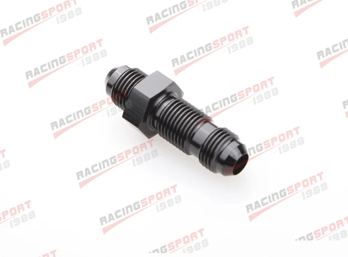 

AN12 AN AN-12 AN -12 Straight AN Bulkhead Adpater fitting adaptor AD19006 BLACK