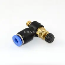 MEGAIRON OD 4 мм SSC 04 M5 нить пуш-ап для подключения пневматические соединительные Скорость потока Управление клапаны для полиуретан или нейлон трубки